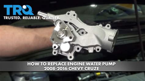 chevy cruze water pump|How to Replace Engine Water Pump 2008